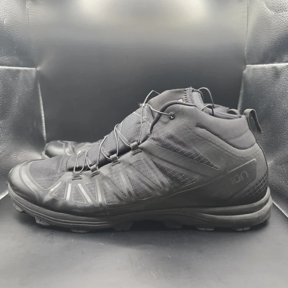 Salomon Speed Assault 2 Mens 14 Black Tactical Utility Boots 415196 NO INSOLE